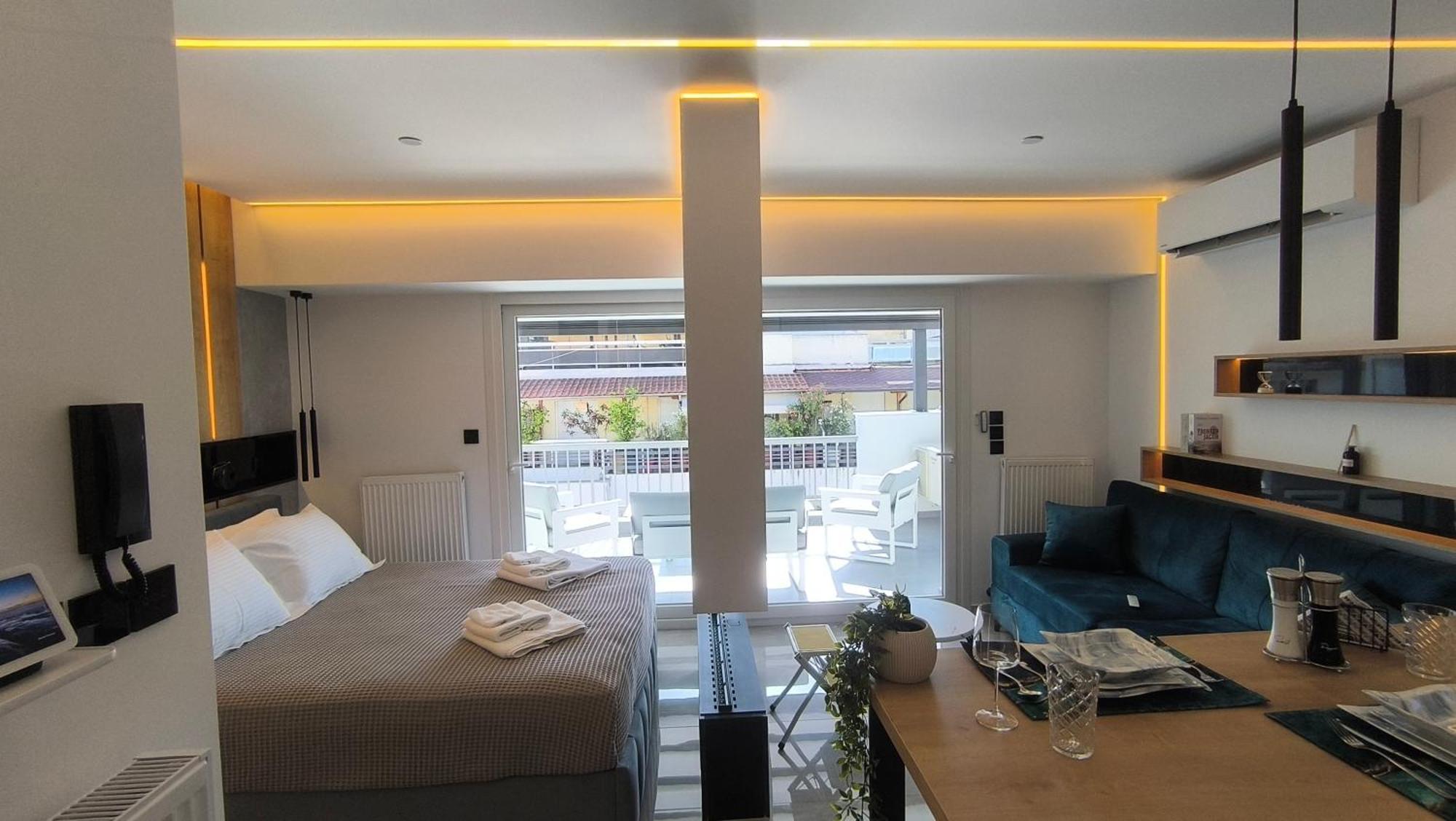 Larisa Absolute Suites, Sky View Smart Home Exterior photo